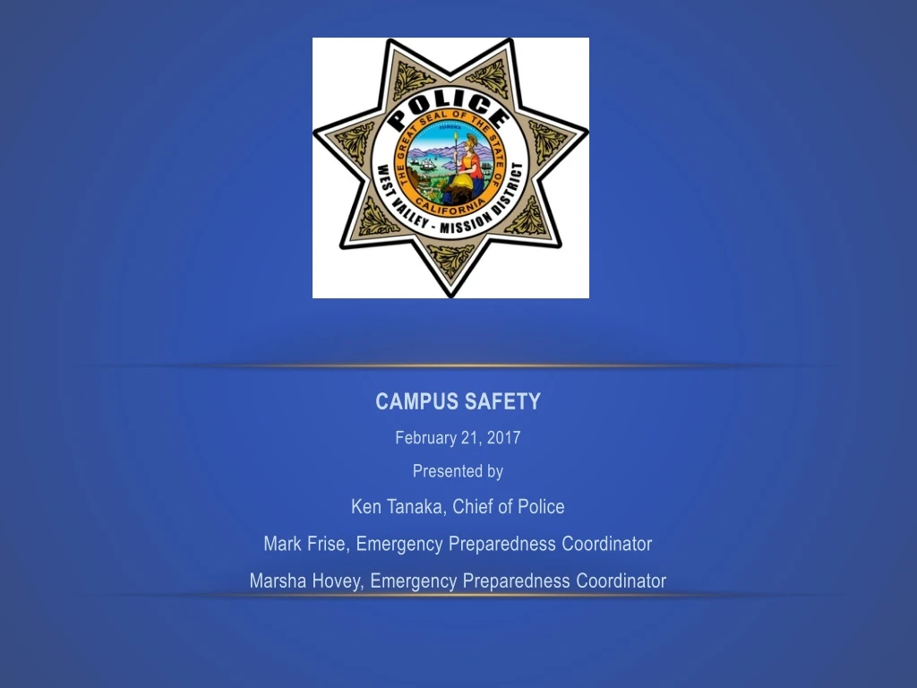 campus safety february 21 2017 presented