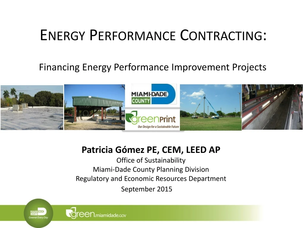 energy performance contracting