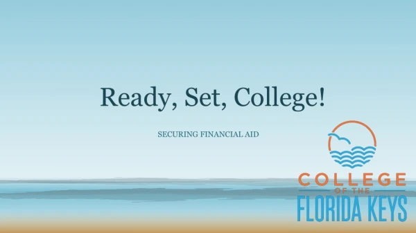 Ready, Set, College!