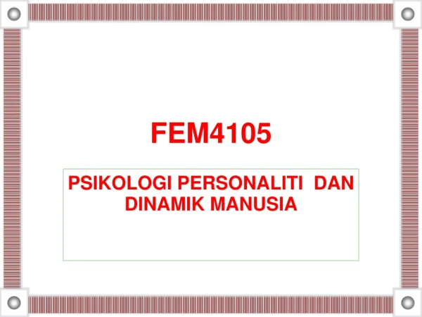 FEM4105