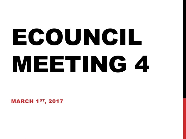 ECouncil Meeting 4