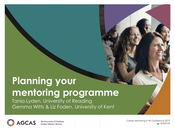 Planning your mentoring programme