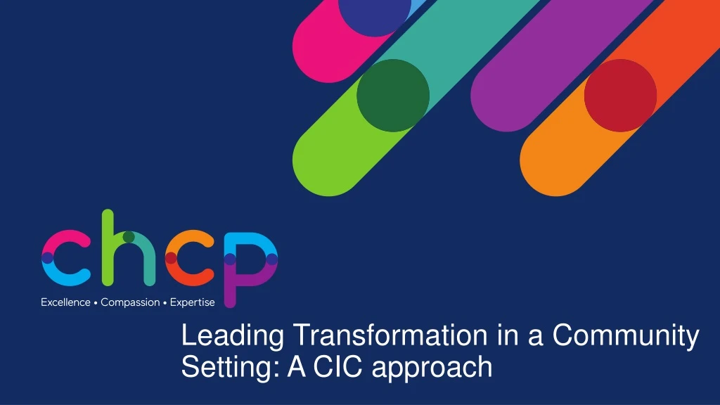 leading transformation in a community setting