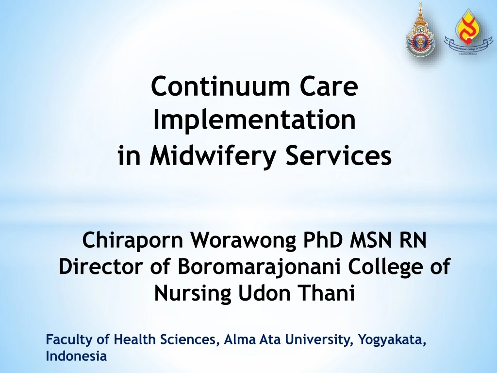 continuum care implementation in midwifery