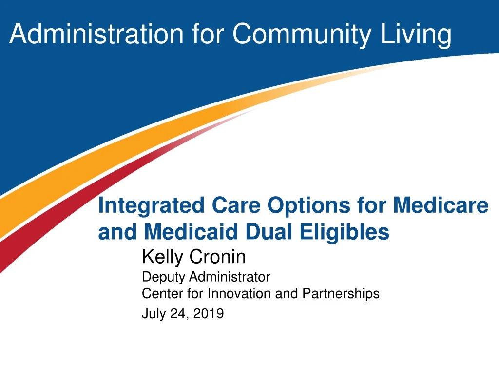 administration for community living
