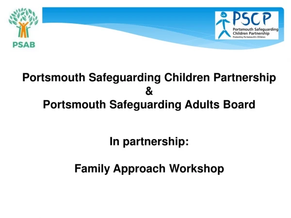 Portsmouth Safeguarding Children Partnership &amp; Portsmouth Safeguarding Adults Board