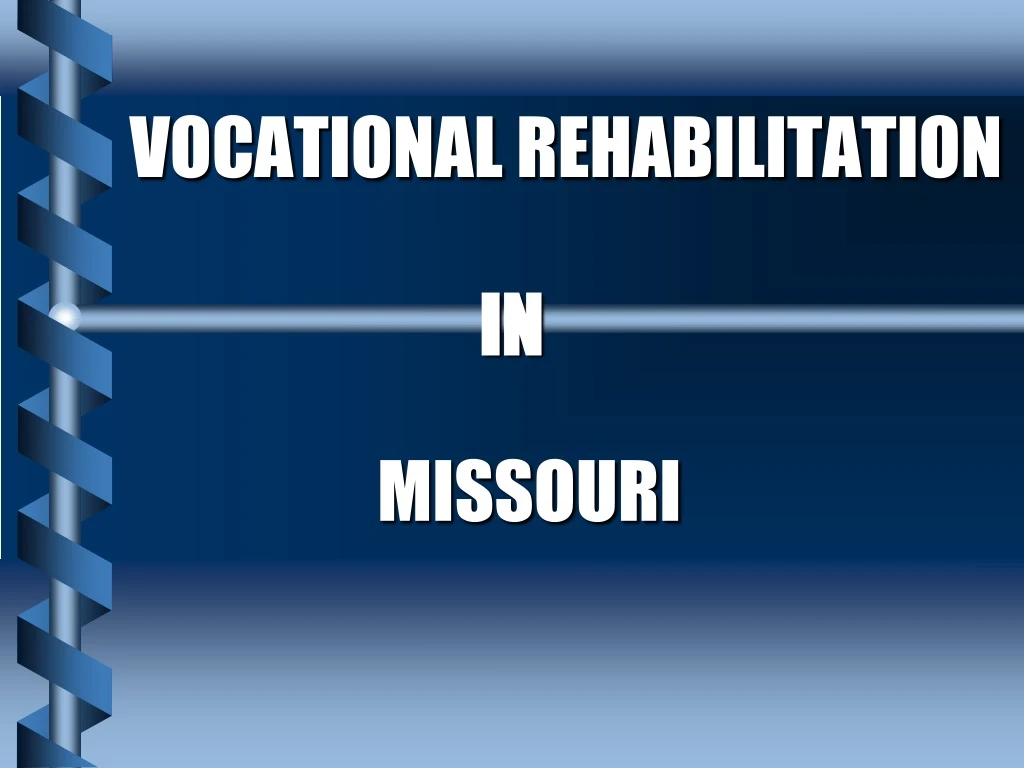 vocational rehabilitation