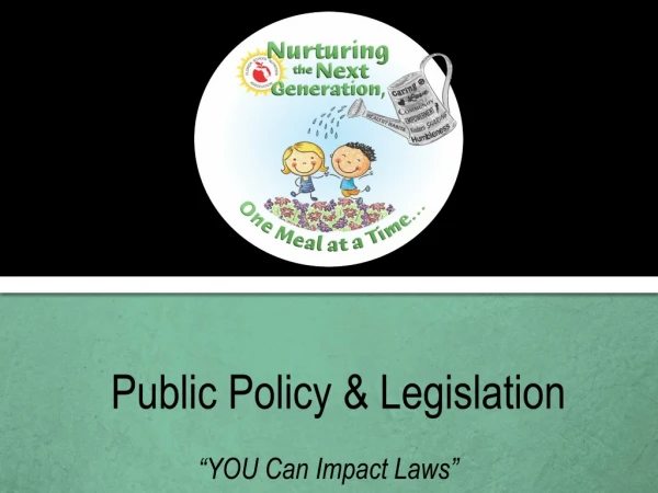 Public Policy &amp; Legislation