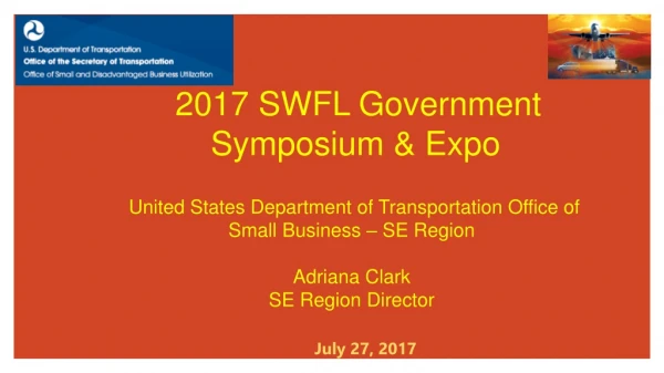2017 SWFL Government Symposium &amp; Expo