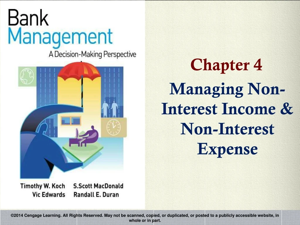 managing non interest income non interest expense