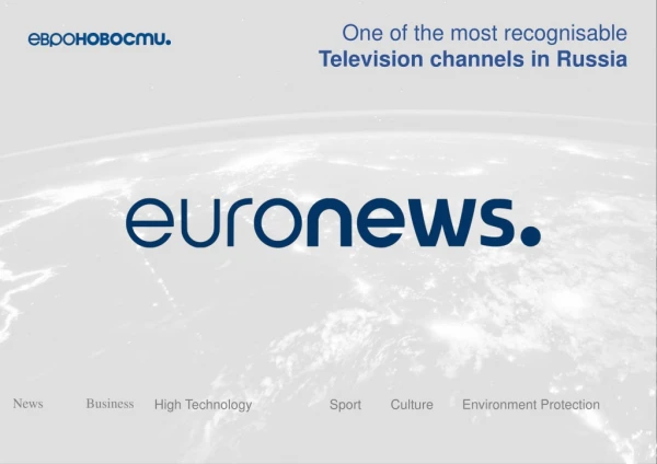 One of the most recognisable Television channels in Russia