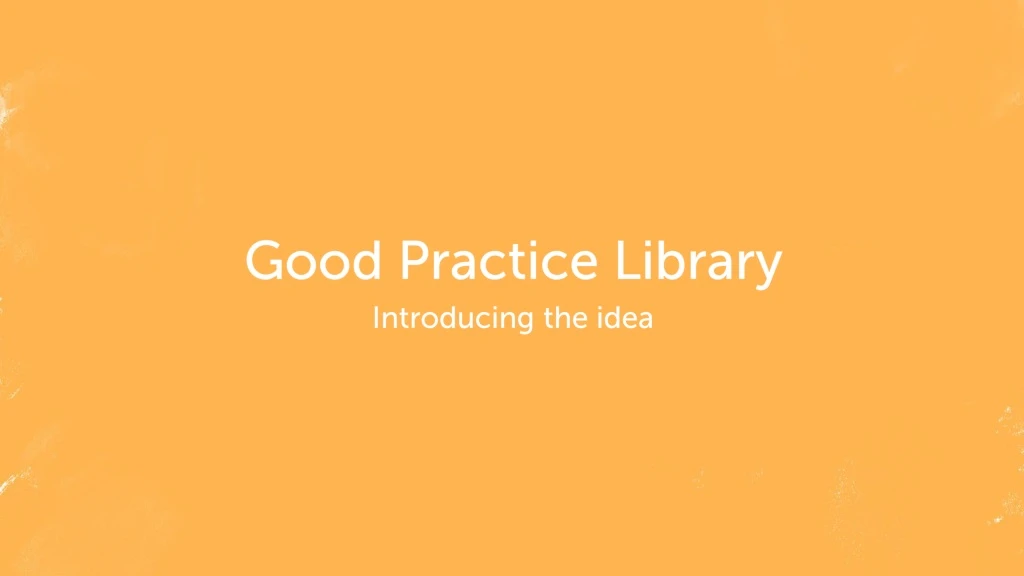 good practice library