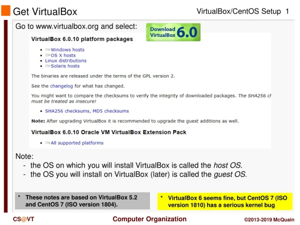 Get VirtualBox