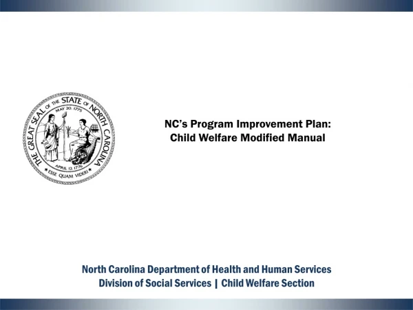 North Carolina Department of Health and Human Services