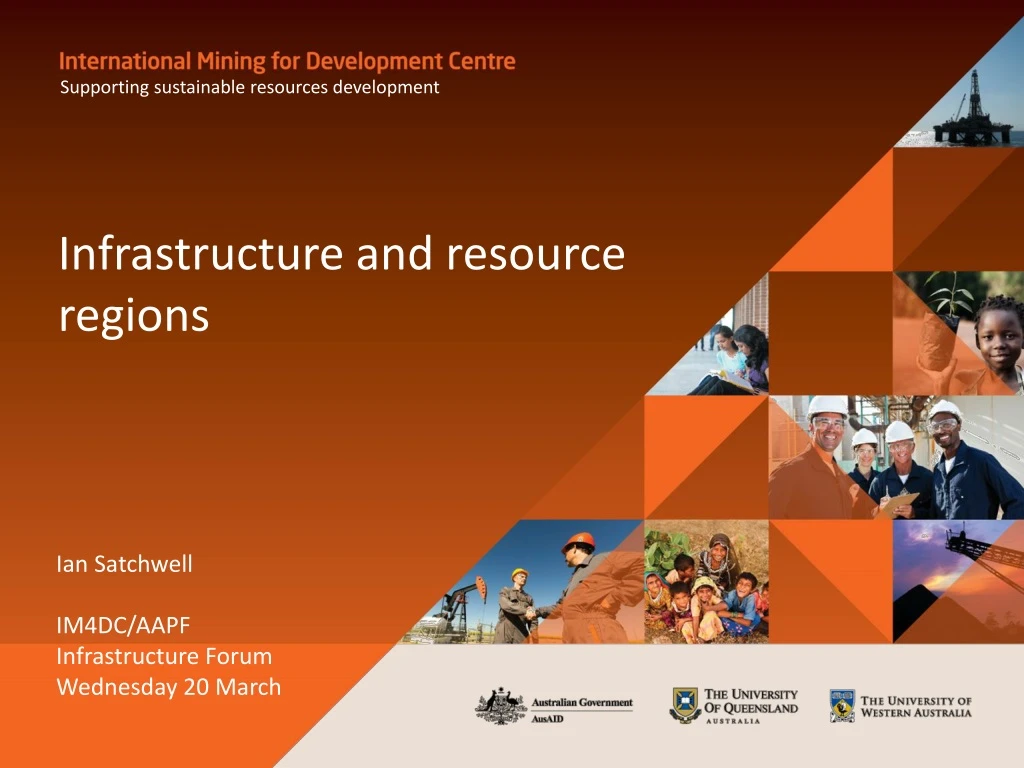 infrastructure and resource regions