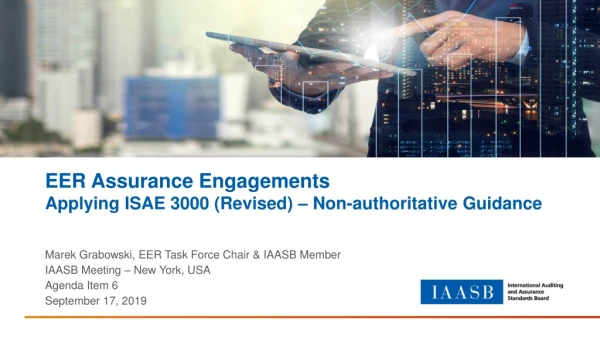 EER Assurance Engagements Applying ISAE 3000 (Revised) – Non-authoritative Guidance