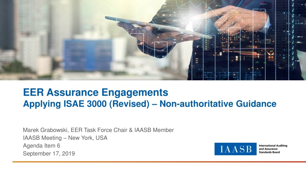 eer assurance engagements applying isae 3000 revised non authoritative guidance