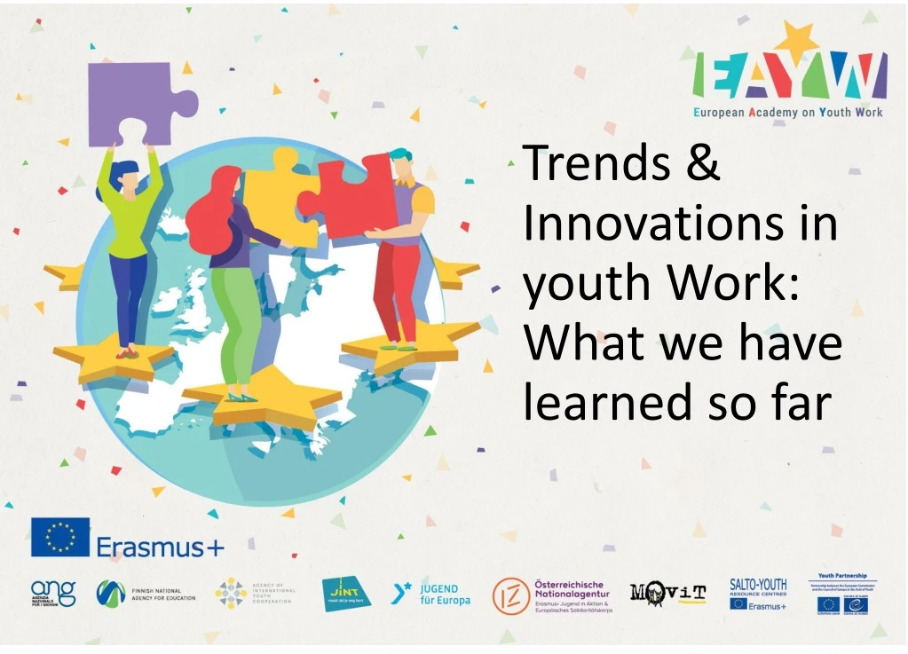 trends innovations in youth work what we have