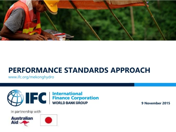 performance standards approach ifc/mekonghydro