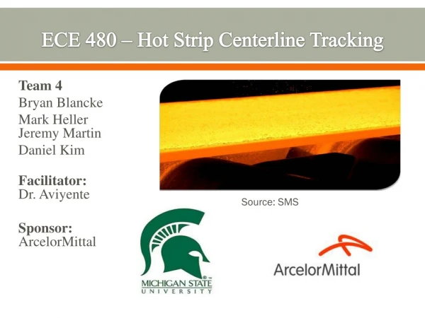 ECE 480 – Hot Strip Centerline Tracking