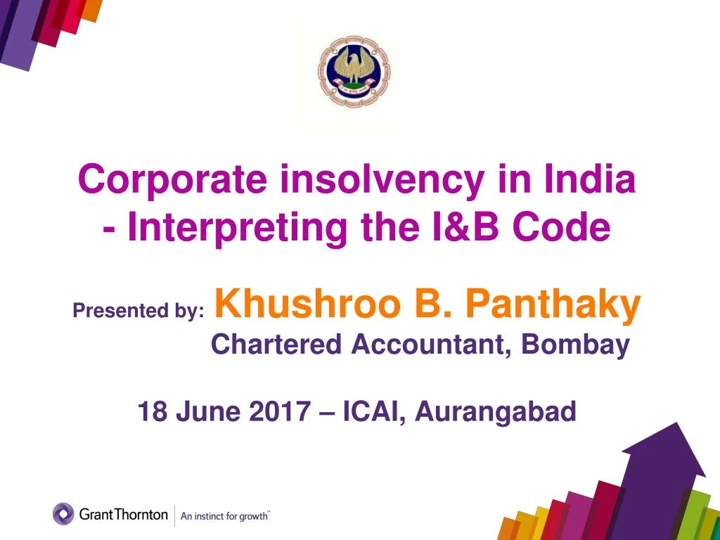 corporate insolvency in india interpreting