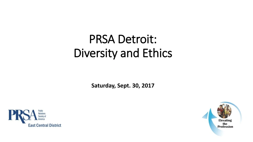 prsa detroit diversity and ethics