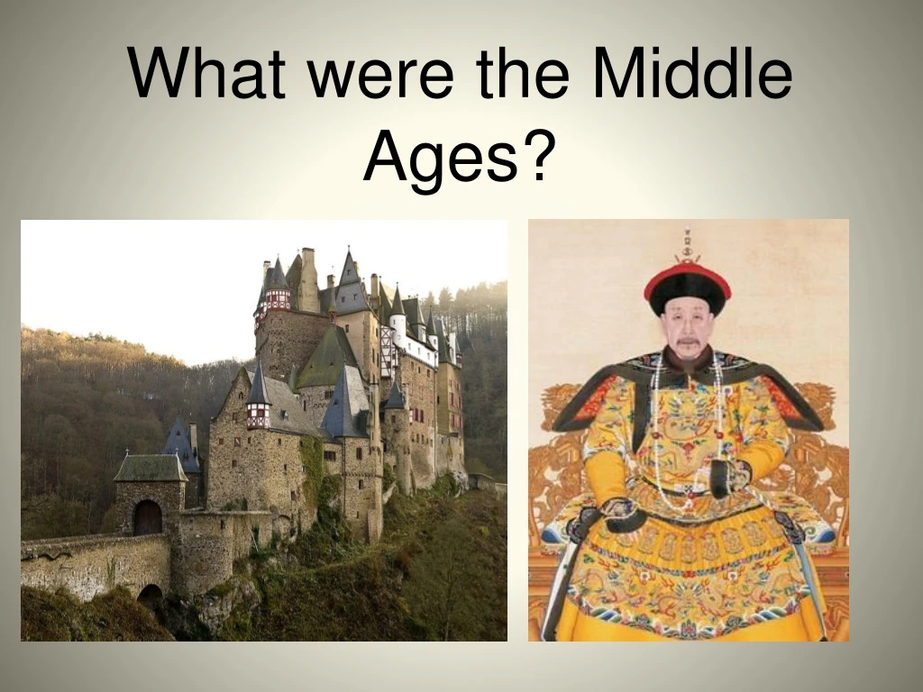 what were the middle ages