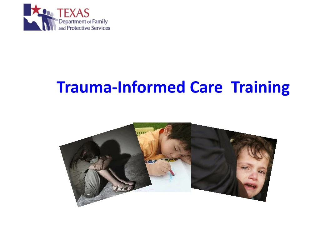 trauma informed care training