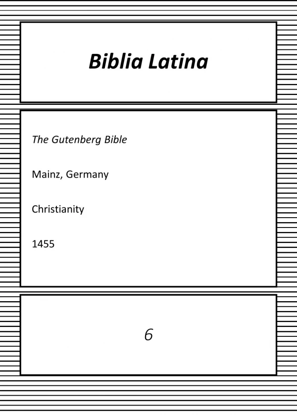 Biblia Latina