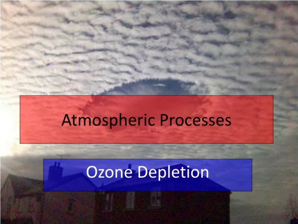 Atmospheric Processes