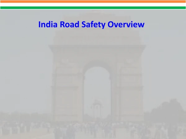 India Road Safety Overview
