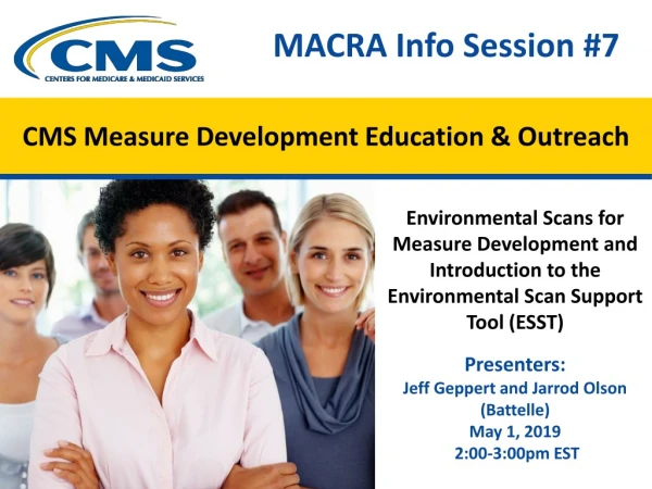 CMS Measure Development Education &amp; Outreach
