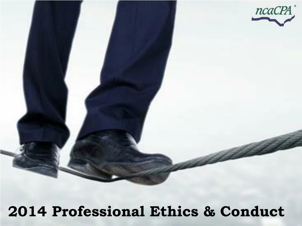 2014 professional ethics conduct