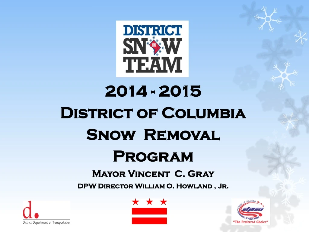 2014 2015 district of columbia snow removal
