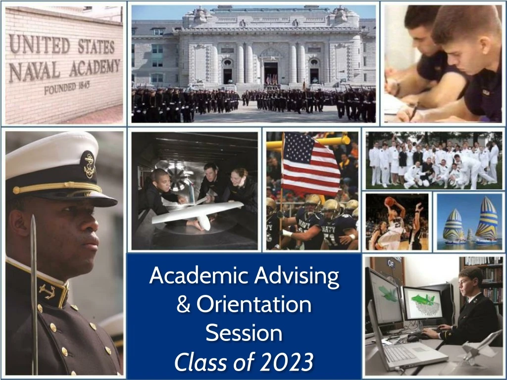 academic advising orientation session class of 2023