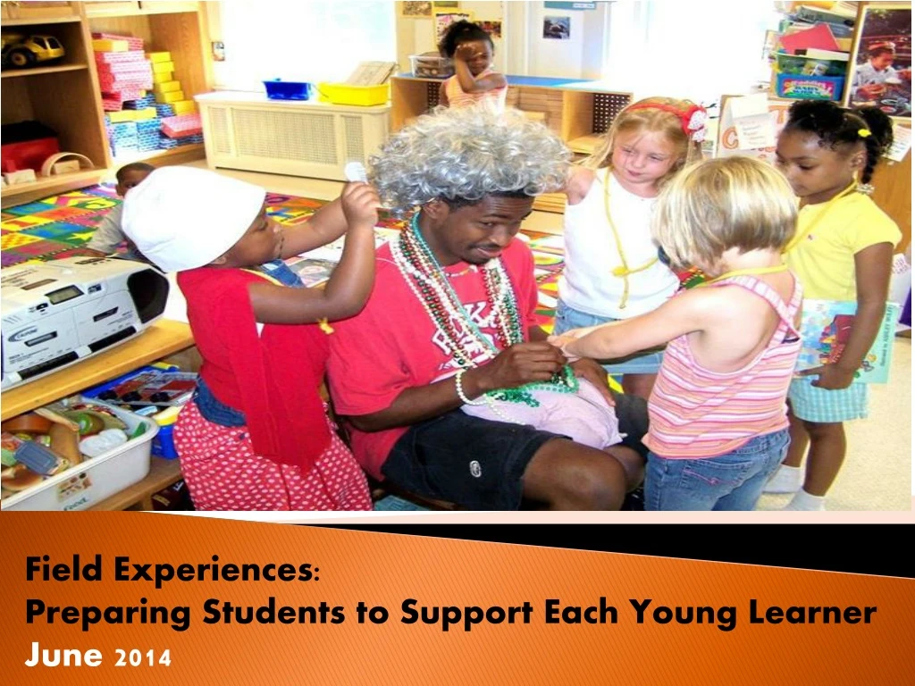 field experiences preparing students to support