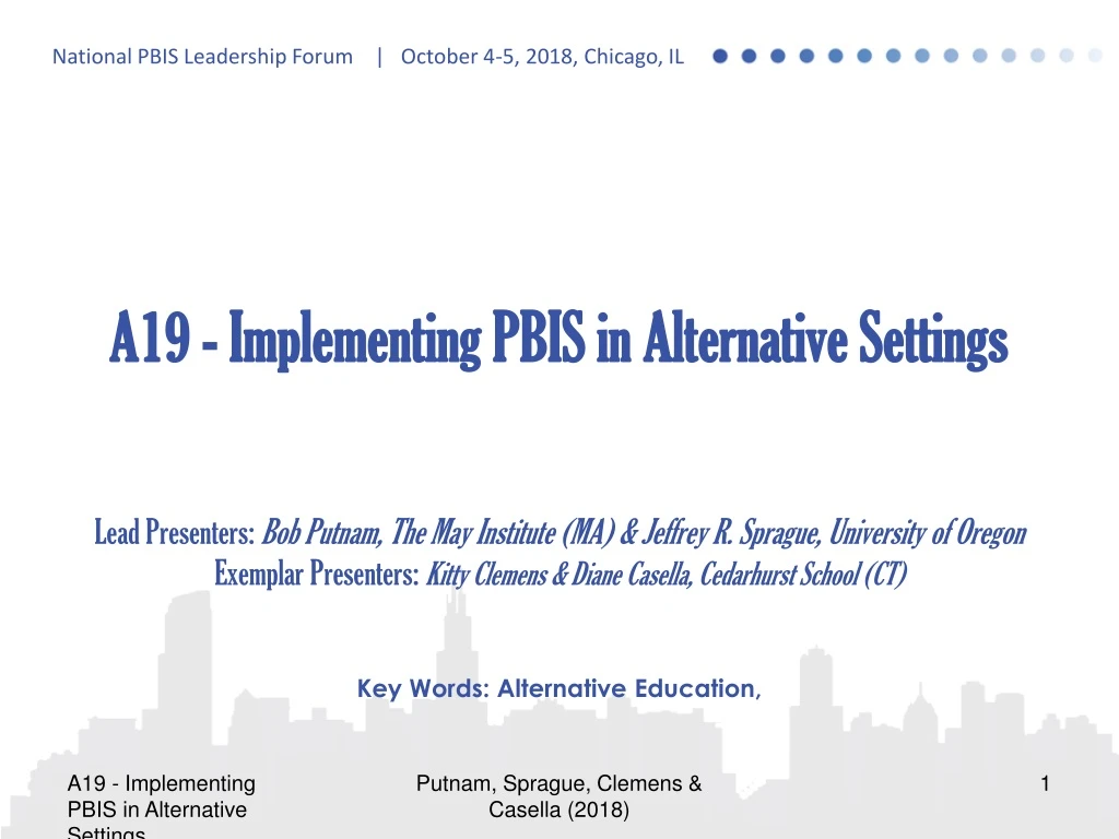 a19 implementing pbis in alternative settings