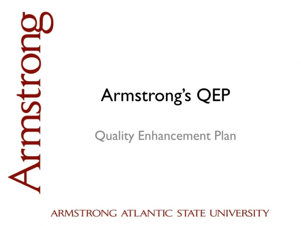 Armstrong’s QEP