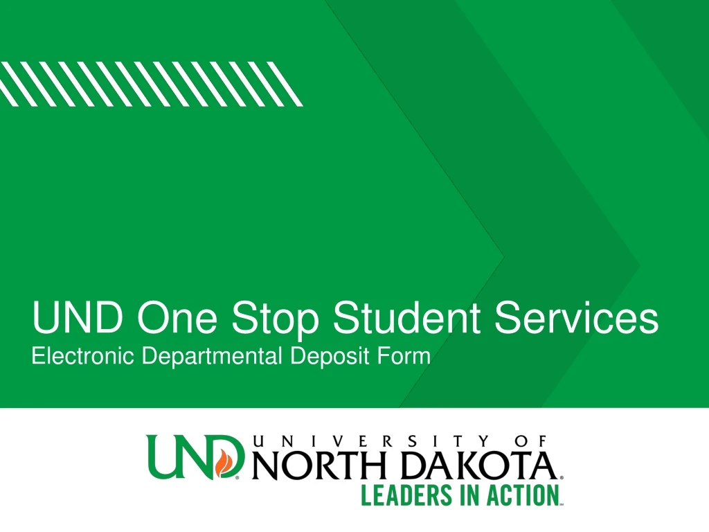 und one stop student services