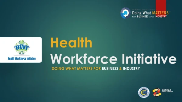 Health Workforce Initiative