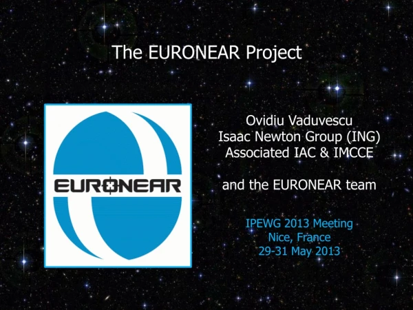 The EURONEAR Project
