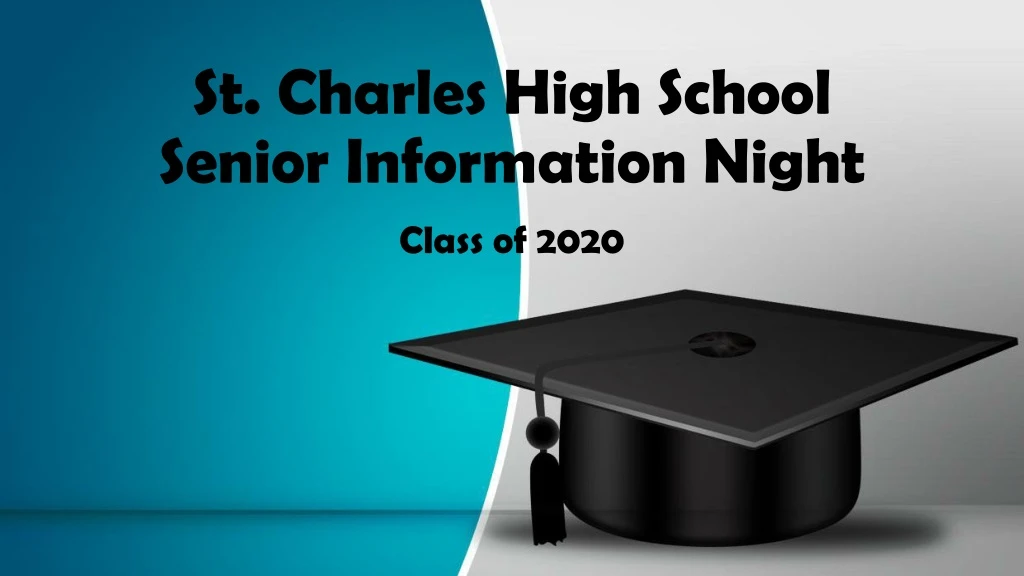 st charles high school senior information night