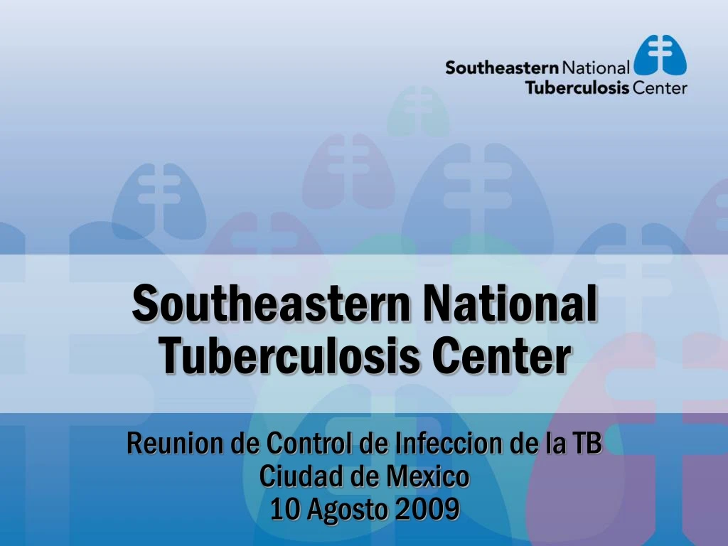 southeastern national tuberculosis center