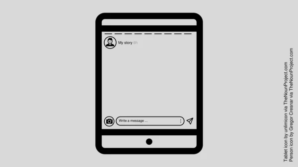 Tablet icon by unlimicon via TheNounProject