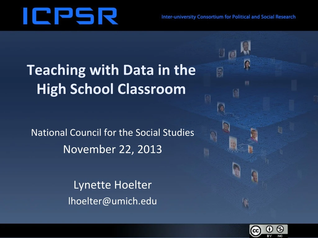 teaching with data in the high school classroom