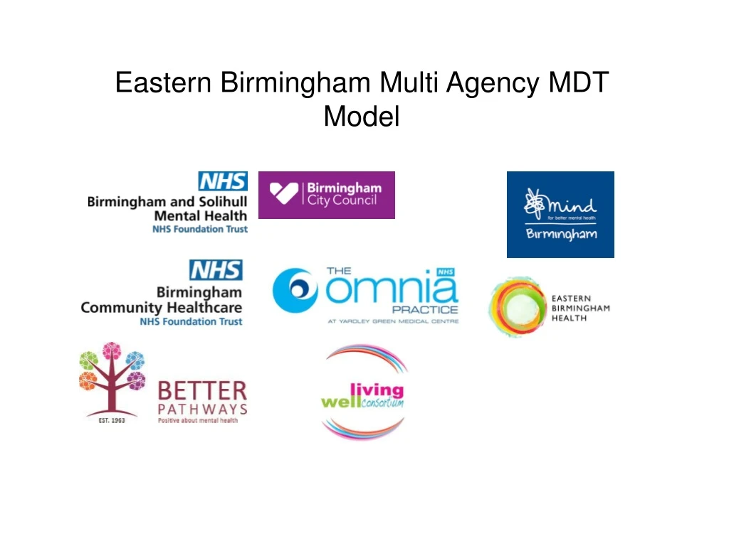 eastern birmingham multi agency mdt model