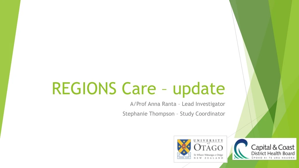 regions care update