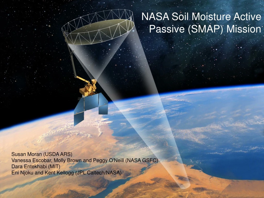 nasa soil moisture active passive smap mission