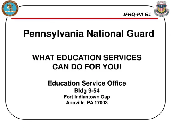 Pennsylvania National Guard