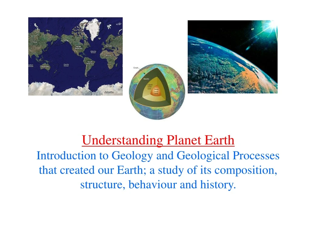 understanding planet earth introduction